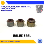 VALVE SEAL 170F 173F 178F 186F 186FA 188F 190F 192F 5HP 7HP 10HP 12HP 14HP 16HP 18HP AIR COOLED