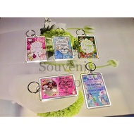 Keychain souvenir for Birthday/Christening giveaways