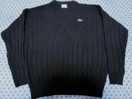 法國製LACOSTE 正品經典毛衣 Size 4