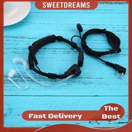 Radio Earpiece Headphone 2 Pin Covert Acoustic Tube Earpiece Headset Mic Accessories for UV5R