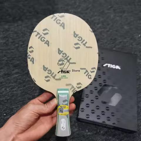 2026 New Model Stiga LUMA HYBRID CARBON Table Tennis Blade, The Same Model Used By Wen Ruibo.