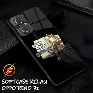 [AM32] Oppo RENO 7z 8z 5G SOFTCASE | Oppo Reno 7 8 z 5G Glass Mica Case | Gta Casing | Cool, cute, A