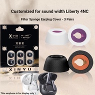 Suitable for Sound Wide Liberty 4NC Bluetooth Headset Sponge Earbuds Ear Cap Cover 4nc Anti-slip Noi