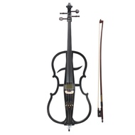 Well-made Black High-grade Performance Violin 4/4 Electric Electroacoustic Cello Violin