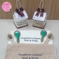 Souvenir tasyakuran 4 bulan kehamilan/hampers aqiqah/7bulanan kehamilan mitoni