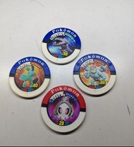 🈵㊗️  4個總共$12 只在觀塘貨倉交收 未使用 Tomy Nintendo 任天堂遊戲機 寶可夢 專用 遊戲幣 Chip  Pokemon 寶可夢 寵物小精靈  C  🈵㊗️