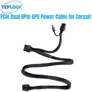GPU Power Cable Dual PCIe 8Pin 6+2Pin for Corsair RM1000x, RM850x, RM750x, RM650x, RM550x RMx Modula