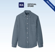 HLA Comfortable Pure Cotton Long Sleeve Casual Shirt Men