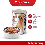 [FOC 400g] ProBalance 9.6kg Gravy Wet Dog Food - 400g x 23 cans (2 Flavours)