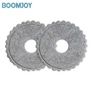 BOOMJOY 2 *Wet or Dry Microfiber Replacement Spin Mop Cloth Pads Machine Washable-M8/M16