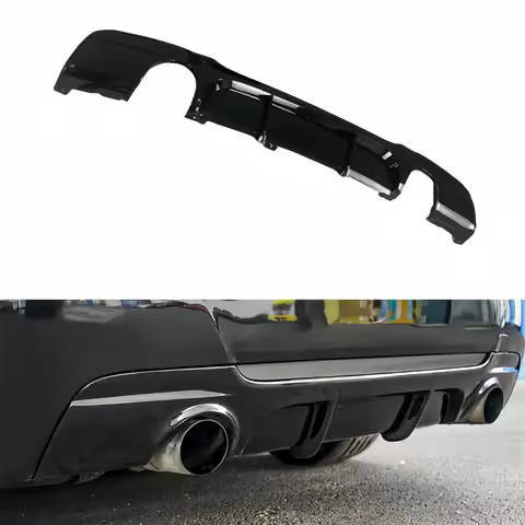 Mp Style Gloss Black Rear Bumper Diffuser For Bmw E90 E91 316d 318d 320i 320d 325d 330d 335i 335d 05