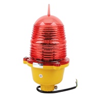 1Pc LED Warning Beacon Lamp Aviation Obstruction Light Super Bright Impact Resistant Aviation Obstru