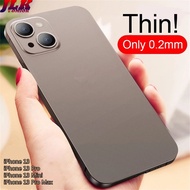 0.2mm Ultra Thin PP Case for iPhone 13 Pro Max Camera Lens Protection Matte Hard Back Cover i13 13pr