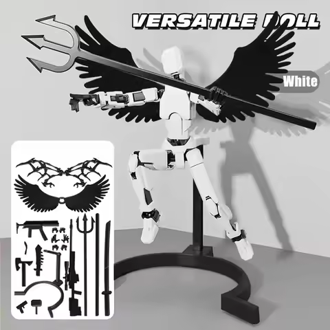 Dummy 13 Multi-Jointed Movable Shapeshift Robot 3D Printed Mannequin Model Bracket Wing Accessories 