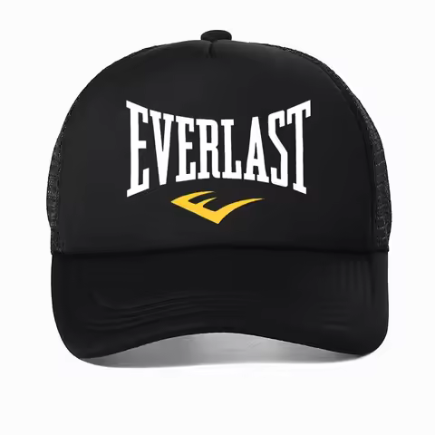 Everlast Boxing Baseball Cap men Gym Everlast Logo hat Summer Outdoor Breathable Mesh Snapback Hats