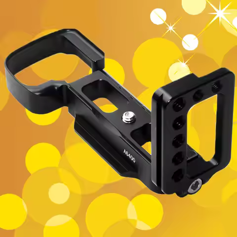 L Quick Release Plate Base Camera Holder Bracket Hand Mount Grip For SONY A6400 a6400 ILCE-6400 Arca