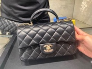 Chanel mini flag bag with top handle
