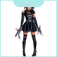 Edward Scissorhands Cotton Blend Costume for Anime Conventions
