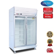 Snow LY1000BBC-H 2 Door Display Chiller|Peti Sejuk Cermin |Peti Sejuk Kek (923L)