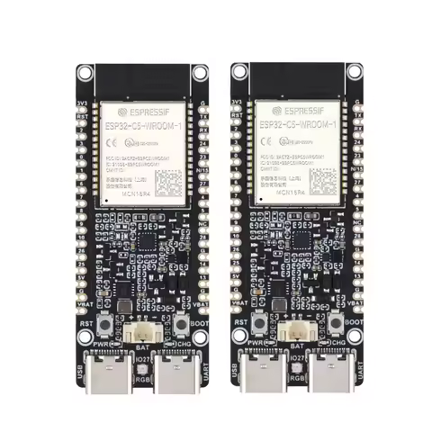 ESP32-C5 Development Board Features the ESP32-C5-WROOM-1 dual-band Wi-Fi 6 module