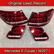 Mercedes E Coupe W207 Tail lamp original E Coupe Tail Light Original W207 Rear lamp Original