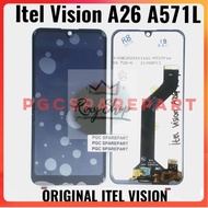 Original Itel LCD Touchscreen Fullset Itel Vision 2 A26 A571L -