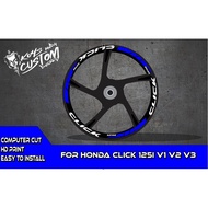Honda Click 125i v1v2v3 Mags Sticker decals
