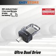 SanDisk Ultra Dual Drive  m3.0 Flash Drive  micro USB 3.0 (SDDD3) 16GB/32GB/64GB/128GB/256GB (5Yr Warranty)