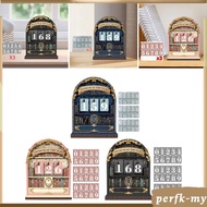 [PerfkMY] Wooden Book Read This Year Counter up to 999 Bookshelf Decoration for Club Members