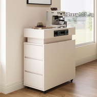 Light Luxury Simple Island Cabinet Household Rock Board Island Cabinet Movable Storage Edge Cabinet 