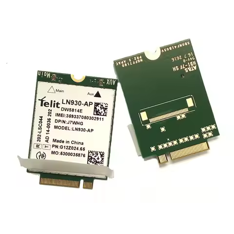 JINYUSHI for Telit LN930-AP DW5814e NGFF 4G LTE 150M Module WWAN Card for Dell Latitude 5580 7480 54