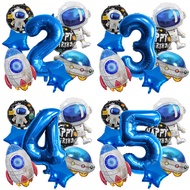 birthday decoration set decoration birthday set Astronaut Balloon Set Rocket Aluminum Film Balloon C