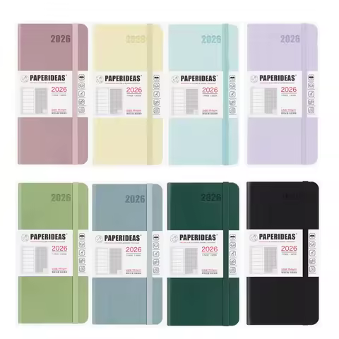 Paperideas 2026 Weekly Planner Potable Pocket Notebook Jounal Daily Weeks Plan Agenda Time Managemen