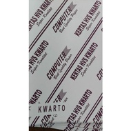 [350 LBR] 60 GRAM KWARTO HVS PAPER QWARTO 60 GSM COMPUTER HVS PAPER/