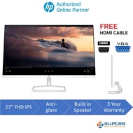 HP Series 5 27 inch FHD Monitor with build in Speakers - 527sa (94F49AA)
