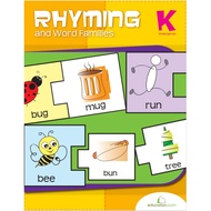 [PDF] KE06 Kindergarten English Activity Workbook : Rhyming Words Families