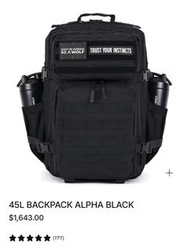 Wolf Alpha Black 45L 背包