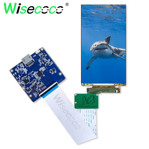 3840*2160 5.5 inch 4K LCD panel screen display with MIPI controller board for 3D printer VR AR displ