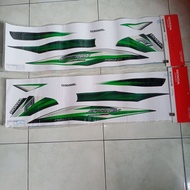 HONDA HIJAU 871X0-K39-N00ZDR & 871X0-K39-N00ZL body striping sticker trim Spacy F1 helmetHONDA in 20