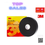 ORIGINAL 3M SCOTCH® 23 RUBBER SPLICING TAPE BLACK 19mm x 9.0m x 0.76mm 3M VINYL TAPE 3M TAPE 3M PVC 