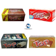 TOP Delfi triple choc chocolate/ strawberry/ black in white wafer box/