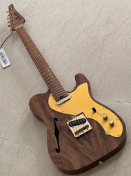 terlaris Soloking MT-1 Thinline FMN KOA Elite with Gold Hardware in