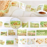 Vintagegirl 3cm Washi tape Masking tape Diary Scarapbooking [Trip to UK] Pretty British landscape dr