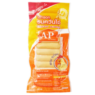 สโมคกี้ไก่ซุปเปอร์วัน ตราA&P 1kg. 28 ชิ้น ไส้กรอกไก่รมควันหนังกรอบ /แพ็คใส่เจลเย็น