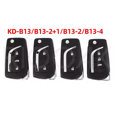 1pc KEYDIY KD900 B Series Remote Control B13-2/B13-2+1/B13/13-4 Car Key For Toyota Style KD-X2/KD-MA
