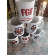 FGF Mugs with FGF Logo - Personalized