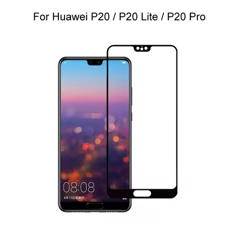 Protective Glass For Huawei P20 Lite / P20 Pro Full Cover Screen Protector Tempered Glass For Huawei