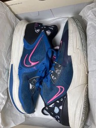 NIKE KYRIE LOW 5 EP 凱里·厄文 實戰 籃球鞋 藍白 男款 US 8 DJ6014-400 二手 近新