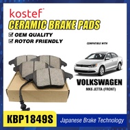 Kostef Brake Pad KBP1849S for VW Jetta MK6 Front