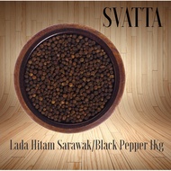 Black Pepper Whole / Lada Hitam ( Sarawak ) - 100% Pure - 1kg & 500g